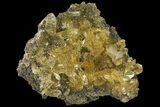 Selenite Crystal Cluster (Fluorescent) - Peru #94630-1